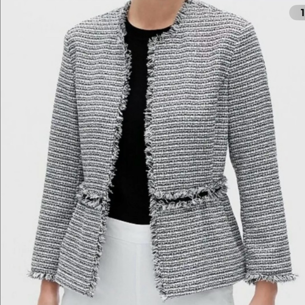 Banana Republic - Tweed Peplum Jacket